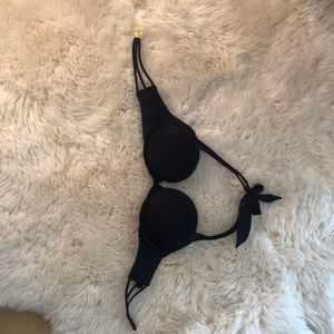 Black bikini top